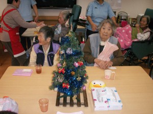 【福祉館恵海：うみかぜ：はまゆう＆渚】クリスマス会しました①