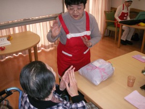 【福祉館恵海：うみかぜ：はまゆう＆渚】クリスマス会しました①