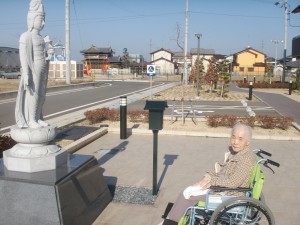 【福祉館恵海：うみかぜ：渚ユニット】暖かくなって、お散歩しやすくなりましたね。