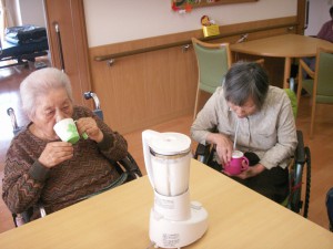 ■冷たいバナナジュースを作ろう①■