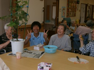 ■はまゆう農園、きゅうり収穫！①■