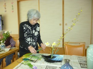 ■かがやき■生け花をされています(^O^)