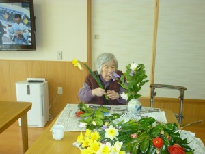 ■かがやき■生け花をされています(^O^)