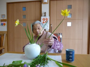 ■かがやき■生け花をされています(^O^)