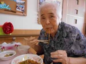 ■昼食の実演調理■