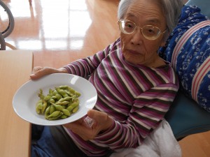 ■枝豆ゼリーで、見た目も涼しく(^O^)■水分補給に！！