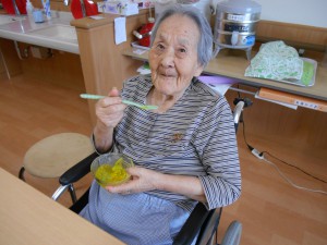 ■枝豆ゼリーで、見た目も涼しく(^O^)■水分補給に！！