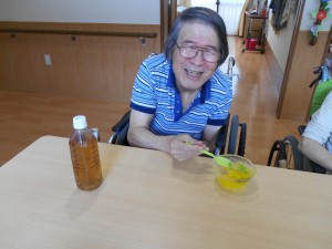 ■枝豆ゼリーで、見た目も涼しく(^O^)■水分補給に！！